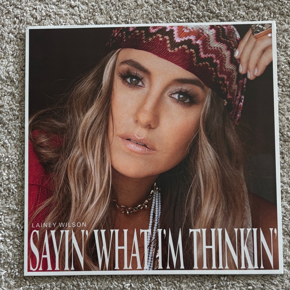 Lainey Wilson 'Sayin' What I'm Thinkin'' Vinyl Record